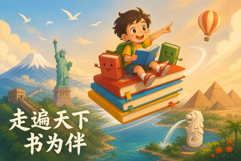 小六华文第八课 走遍天下书为伴 识写词语
