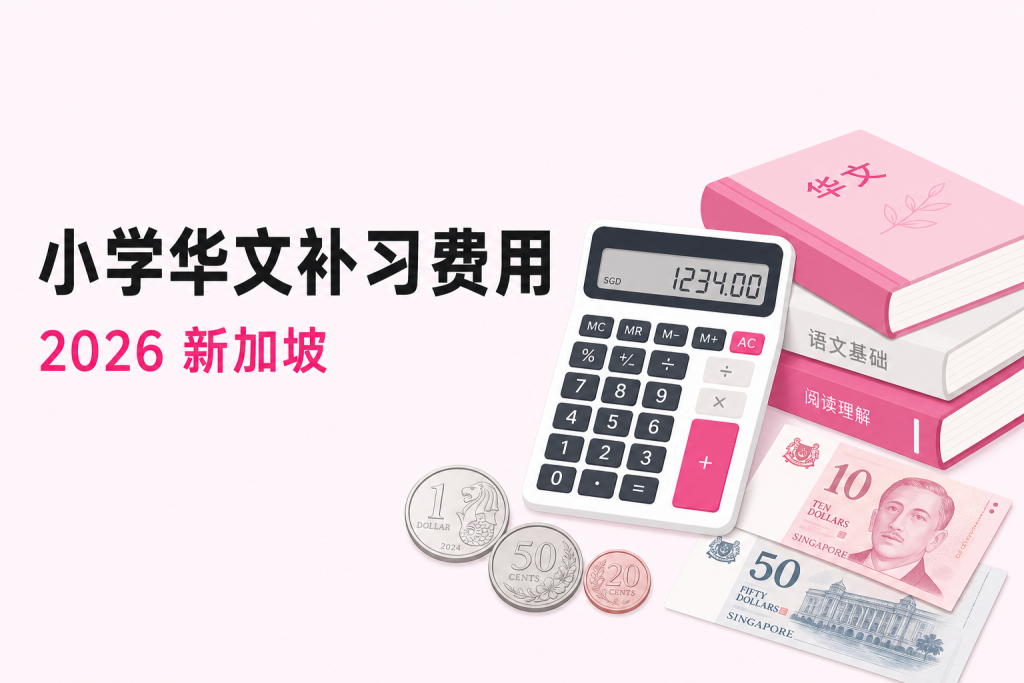 新加坡小学华文补习费用 2026:计算器、新币与华文课本